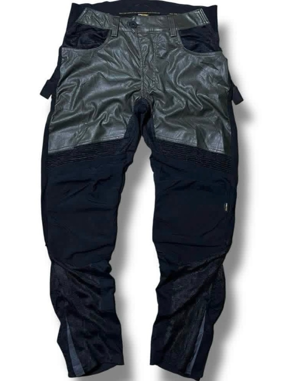 Vintage Workman FieldCore Cordura Euro Riding Mesh Pants LL Japan Techwear Biker